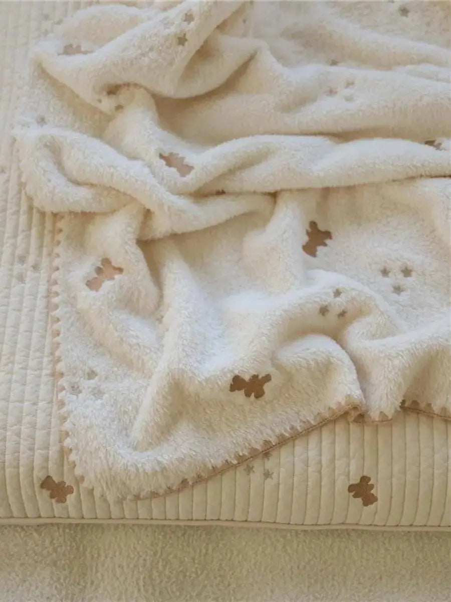 Baby Blanket – Soft Coral Fleece Cover for Newborns & Toddlers