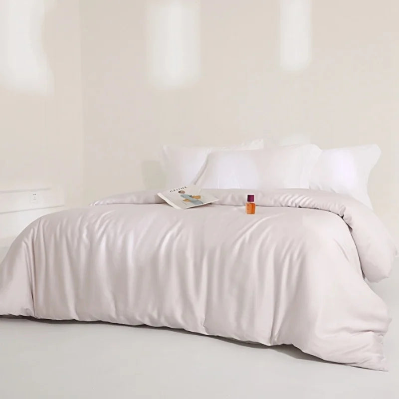 100% Lyocell Silk Duvet Cover – Ultra-Soft, Breathable & Luxurious Bedding