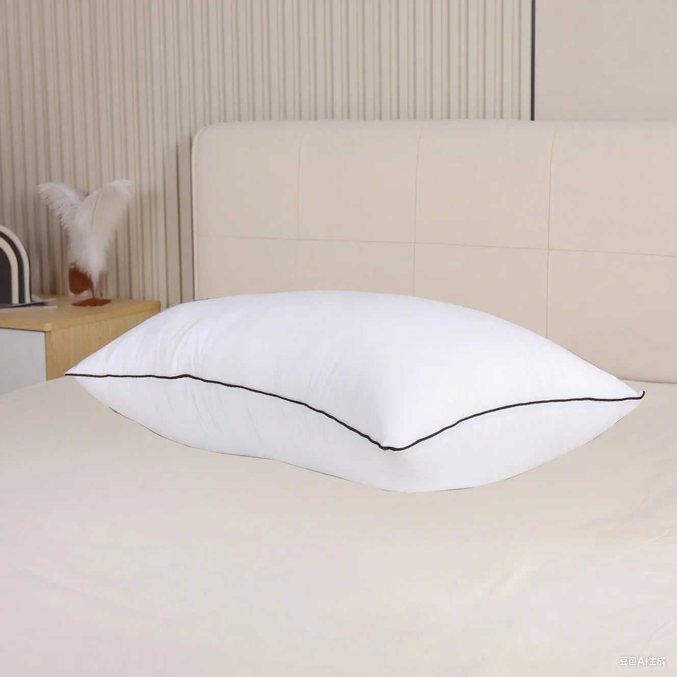 Luxury Hotel Pillow – High Loft, Neck Support, All-Season Comfort