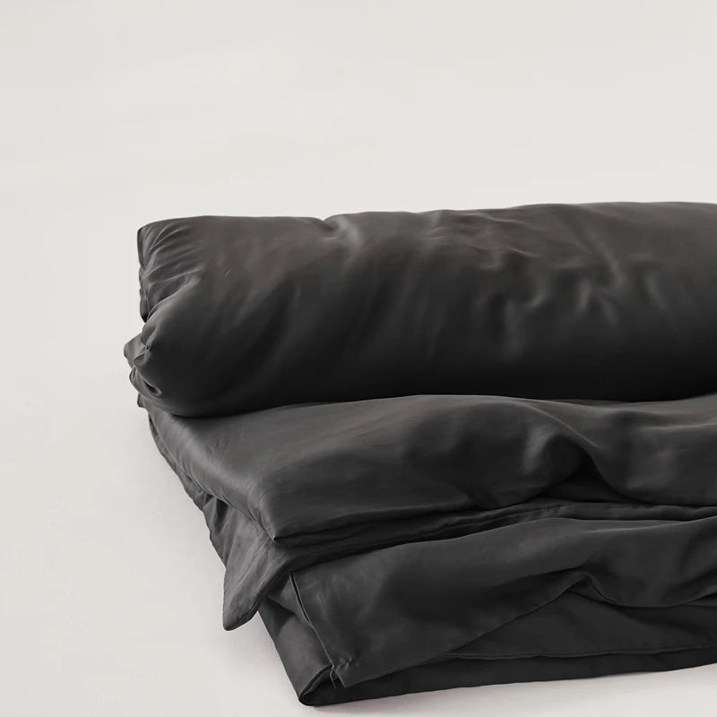 100% Lyocell Silk Duvet Cover – Ultra-Soft, Breathable & Luxurious Bedding
