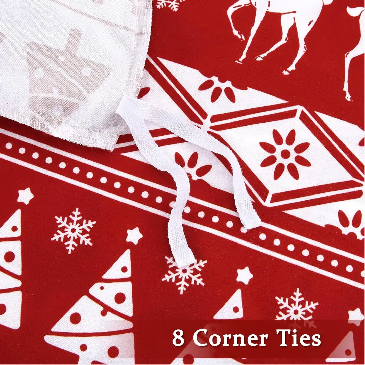 Christmas Duvet Cover Set – Reversible Holiday Bedding 🎄❤️