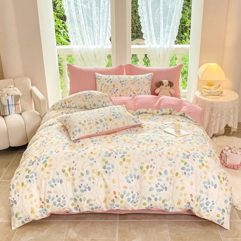 Cotton Duvet Cover – Soft, Oversized & Breathable Single Cover (No Pillowcase)