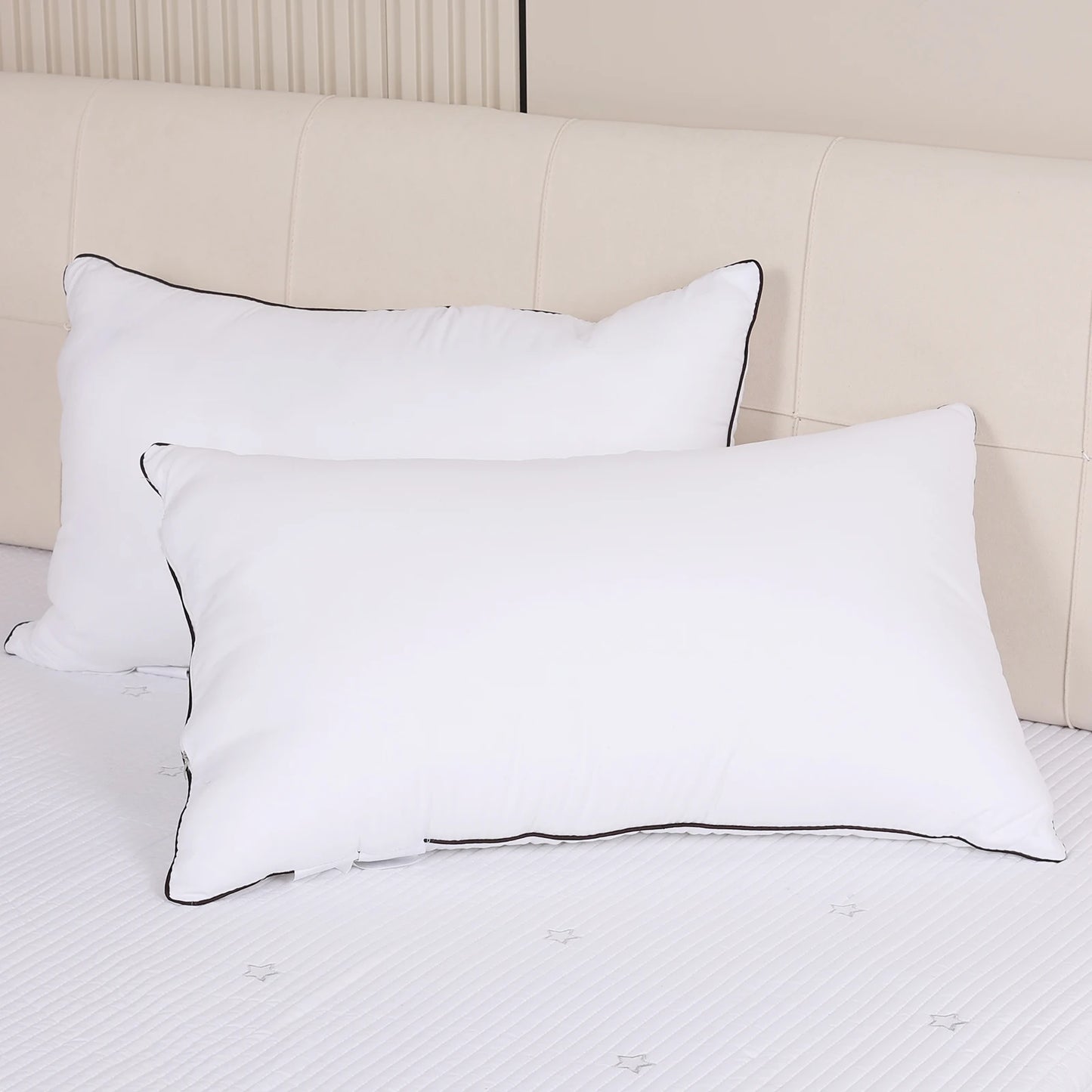 Luxury Hotel Pillow – High Loft, Neck Support, All-Season Comfort