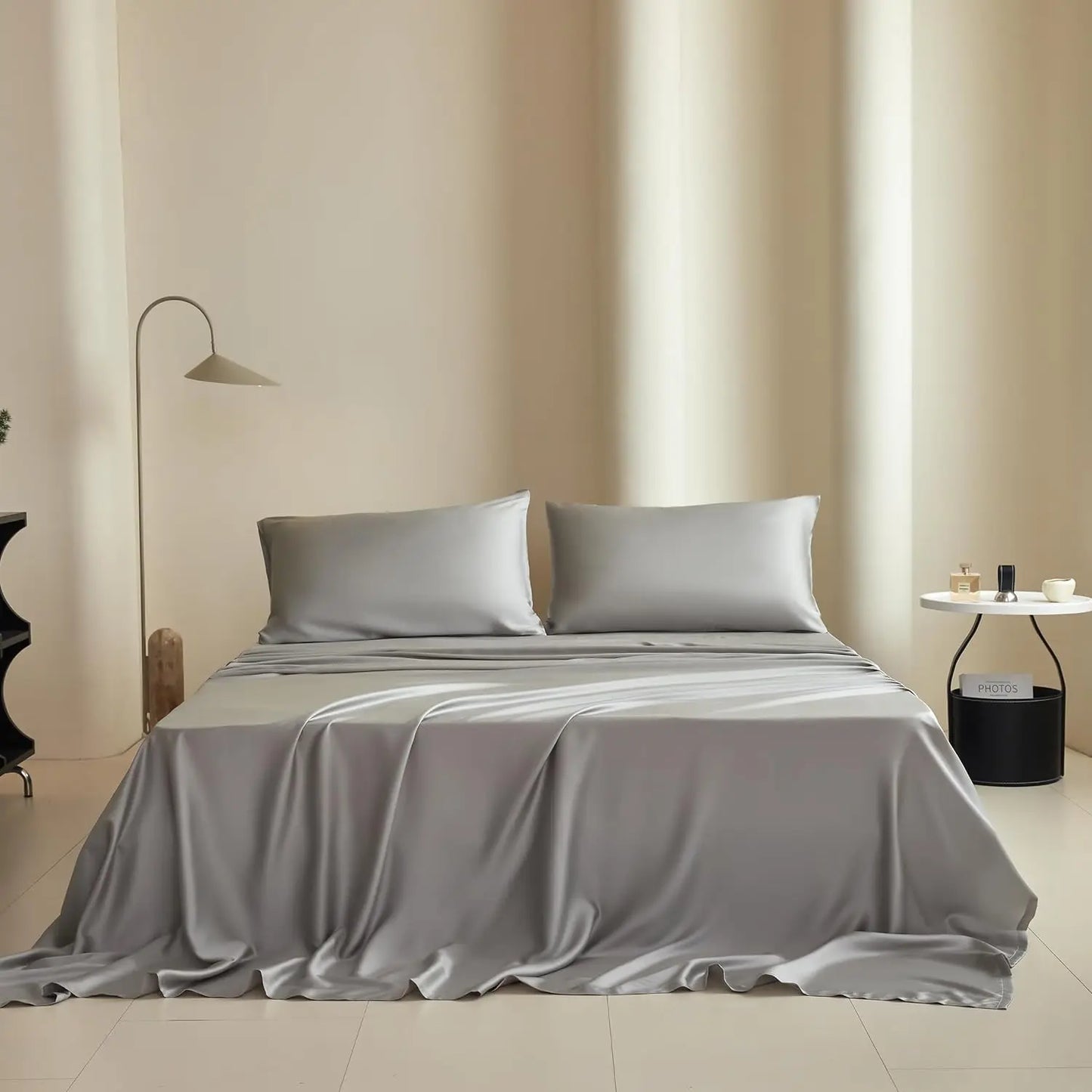 Simple & Opulence 100% Tencel 4-Piece Bedding Set – Soft, Breathable, and Eco-Friendly Luxury Sheets