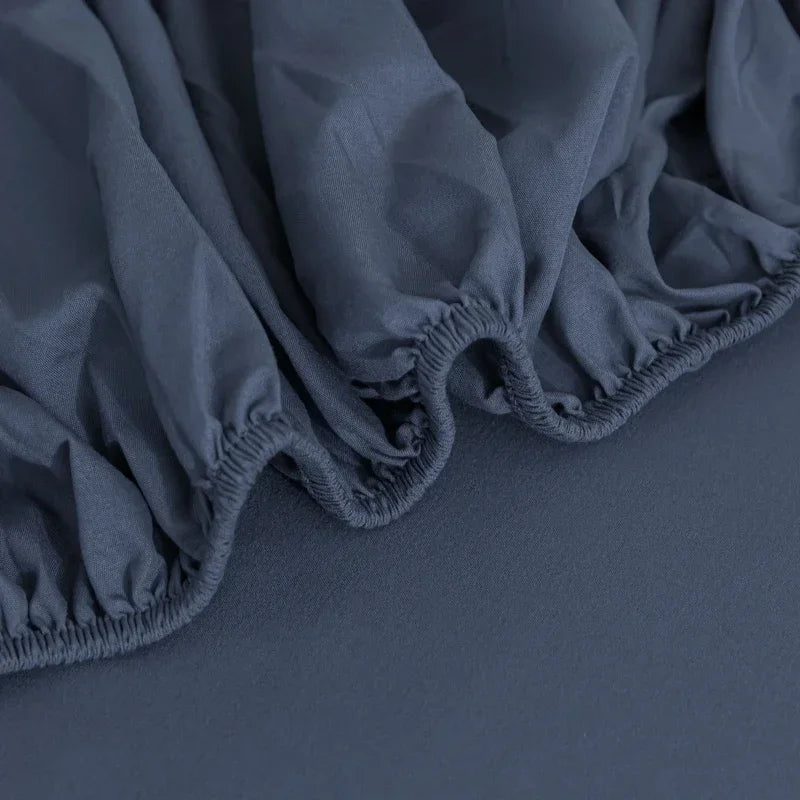 Premium 100% Polyester Microfiber Fitted Sheet | Ultra Soft, Durable & Easy Care Bedding