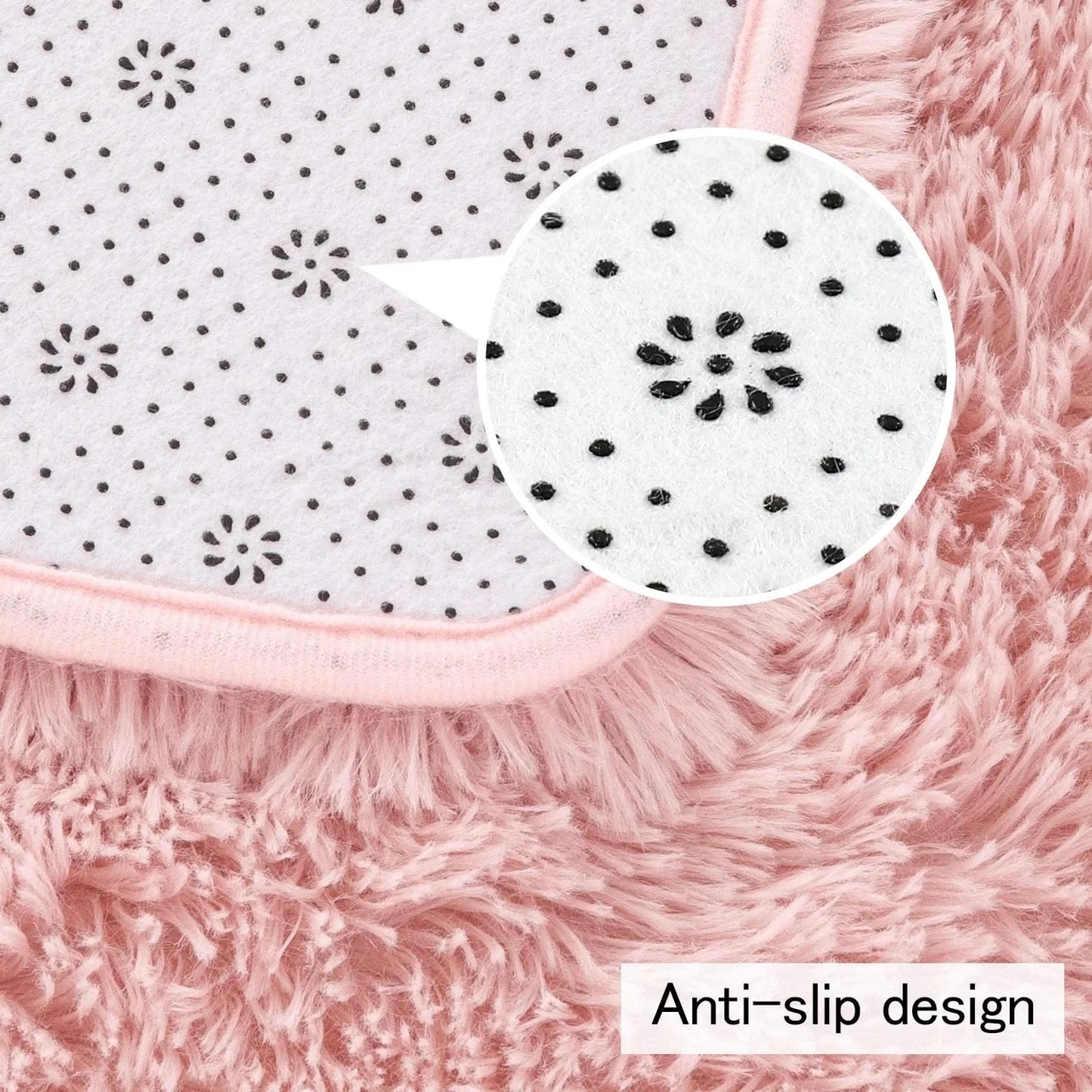 Fluffy Indoor Rug – Plush Soft Carpet, Non-Slip Durable Area Rug