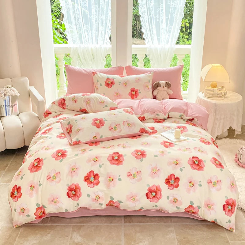 Cotton Duvet Cover – Soft, Oversized & Breathable Single Cover (No Pillowcase)