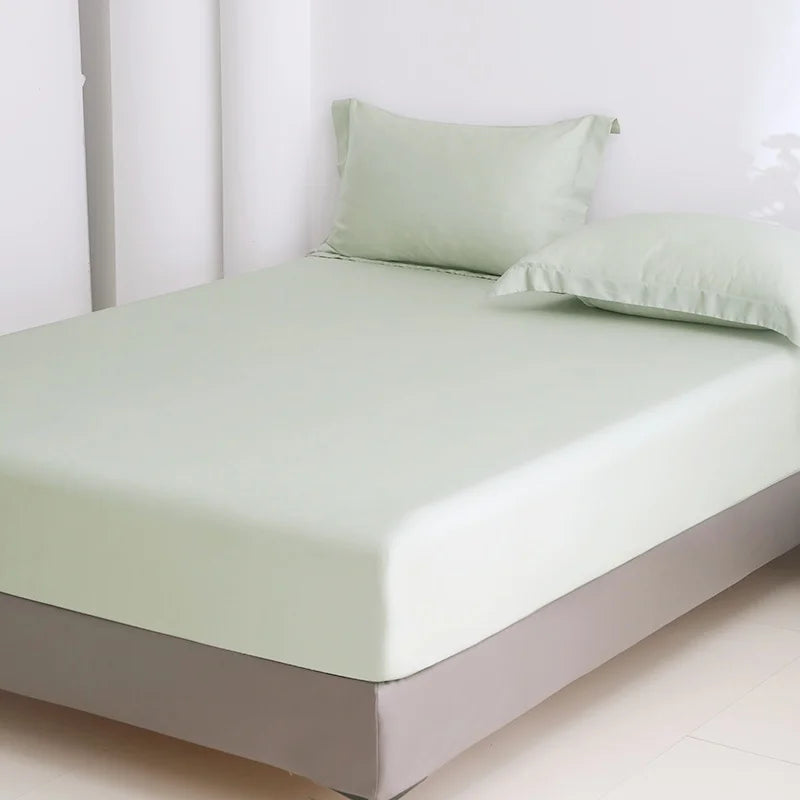 🌿 Luxury Bamboo Fitted Sheet – Silky Smooth, Cooling & Breathable Mattress Cover for 1.8m Bed | Deep Pocket 40cm