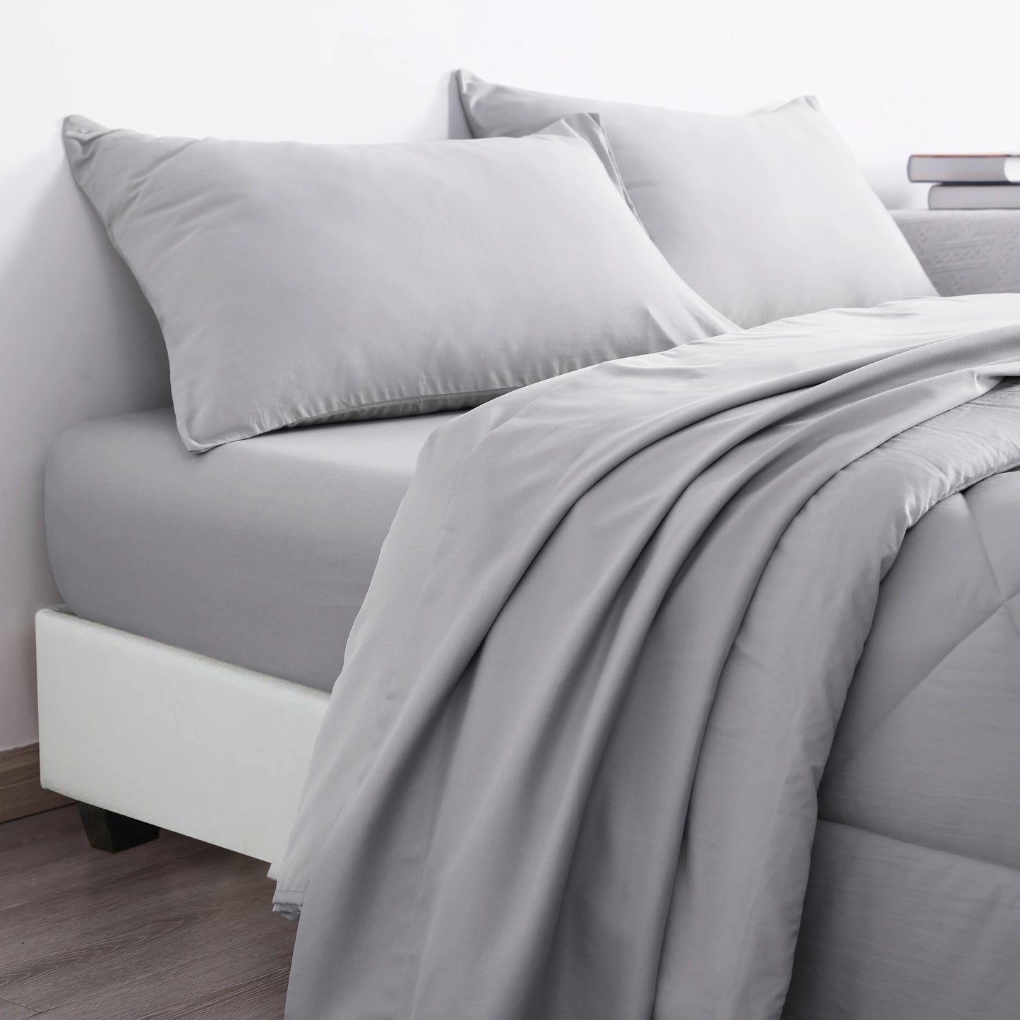 5-Piece Brushed Microfiber Comforter Set | Ultra Soft, Durable & Breathable Bedding Ensemble