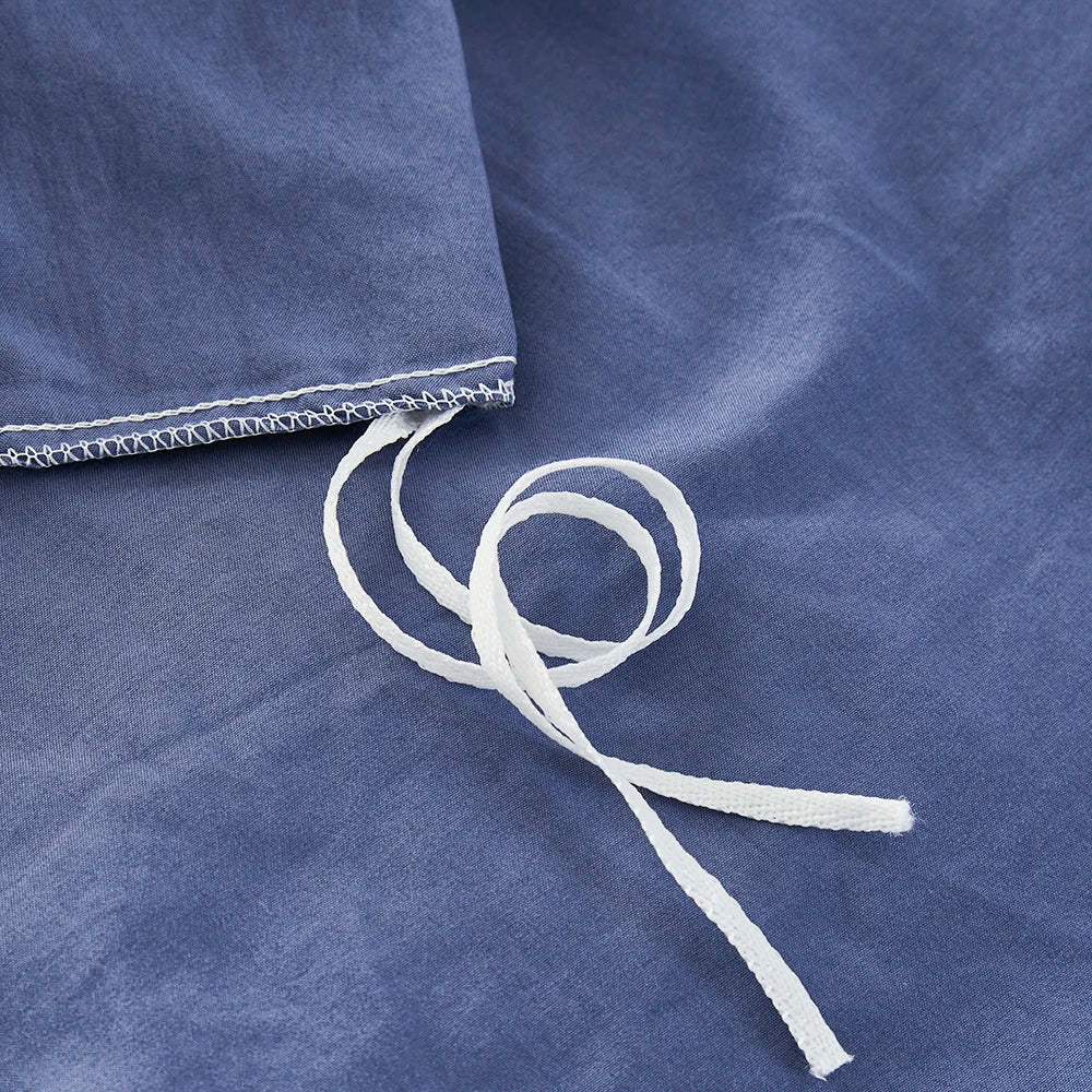 Boho Duvet Cover – Solid Color All-Season Bedding Set