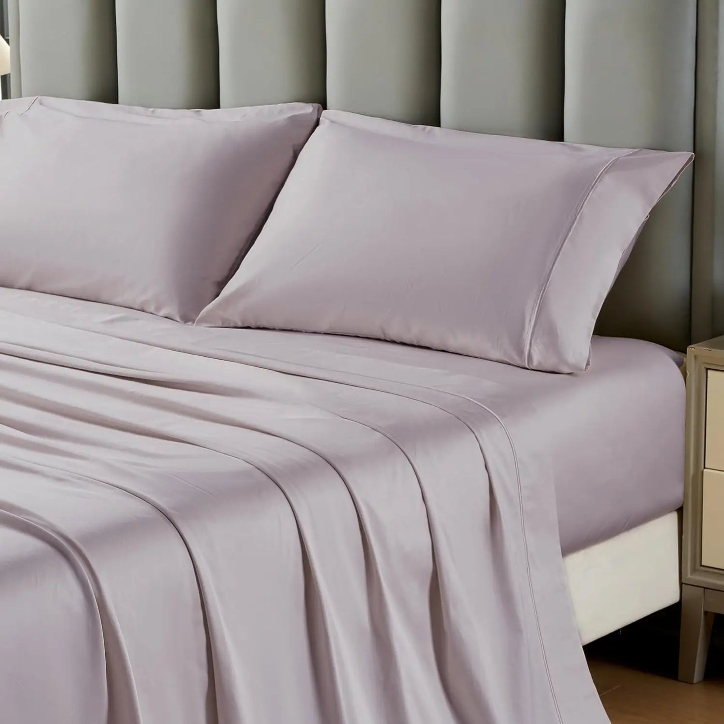 Simple & Opulence 100% Egyptian Cotton 4-Piece Sheet Set