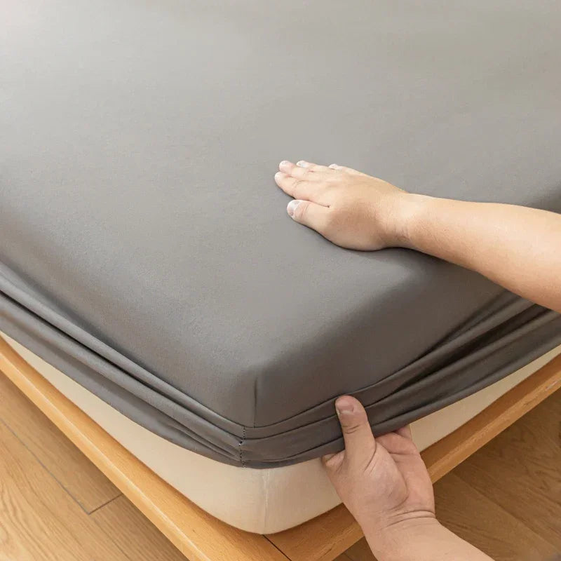 Premium 100% Polyester Microfiber Fitted Sheet | Ultra Soft, Durable & Easy Care Bedding