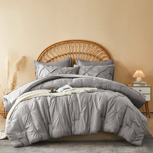 5/7-Piece Comforter Set – Queen “Bed-in-a-Bag” with Sheets & Pillowcases