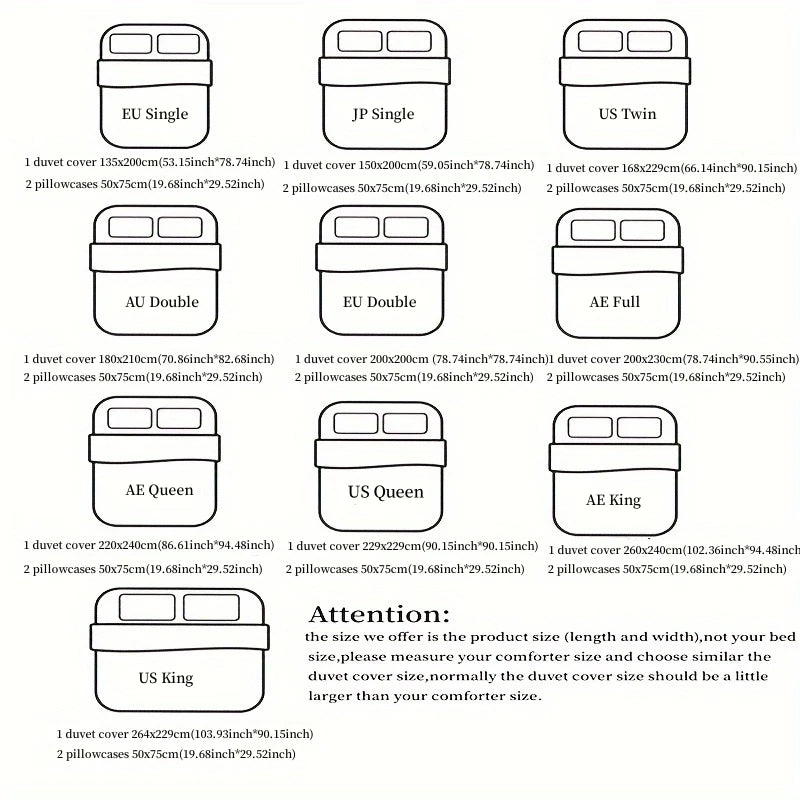 Elegant Embroidered Ruffled Duvet Cover Set (3 Pieces)