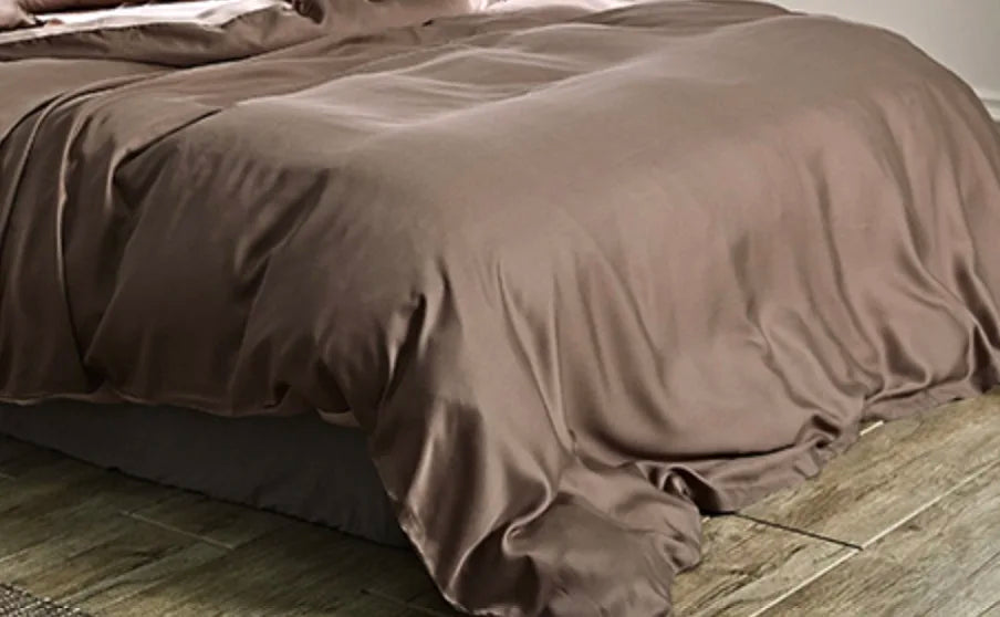 100% Lyocell Silk Duvet Cover – Ultra-Soft, Breathable & Luxurious Bedding