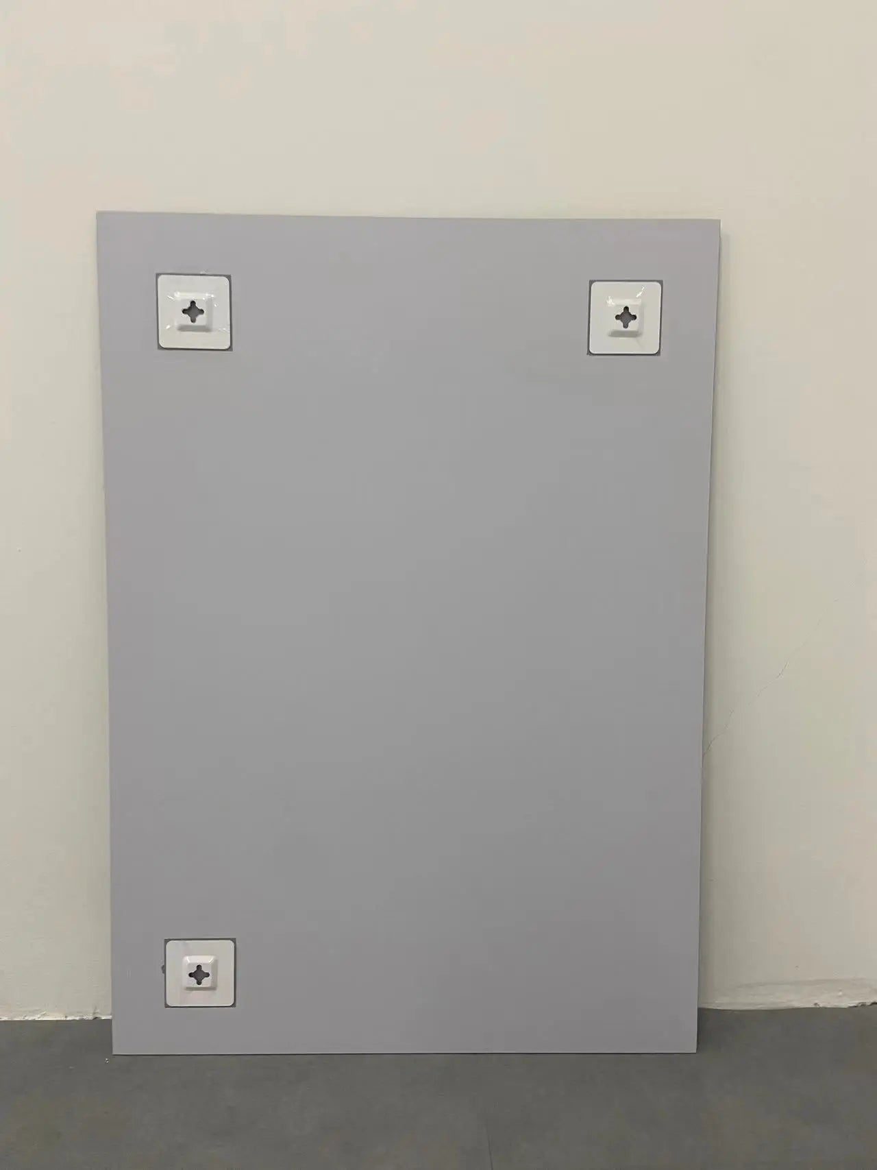 Rectangular Frameless Wall Mirror with Beveled Silver Edge – Modern Vanity & Entryway Decor Mirror for Bathroom, Bedroom, Living Room