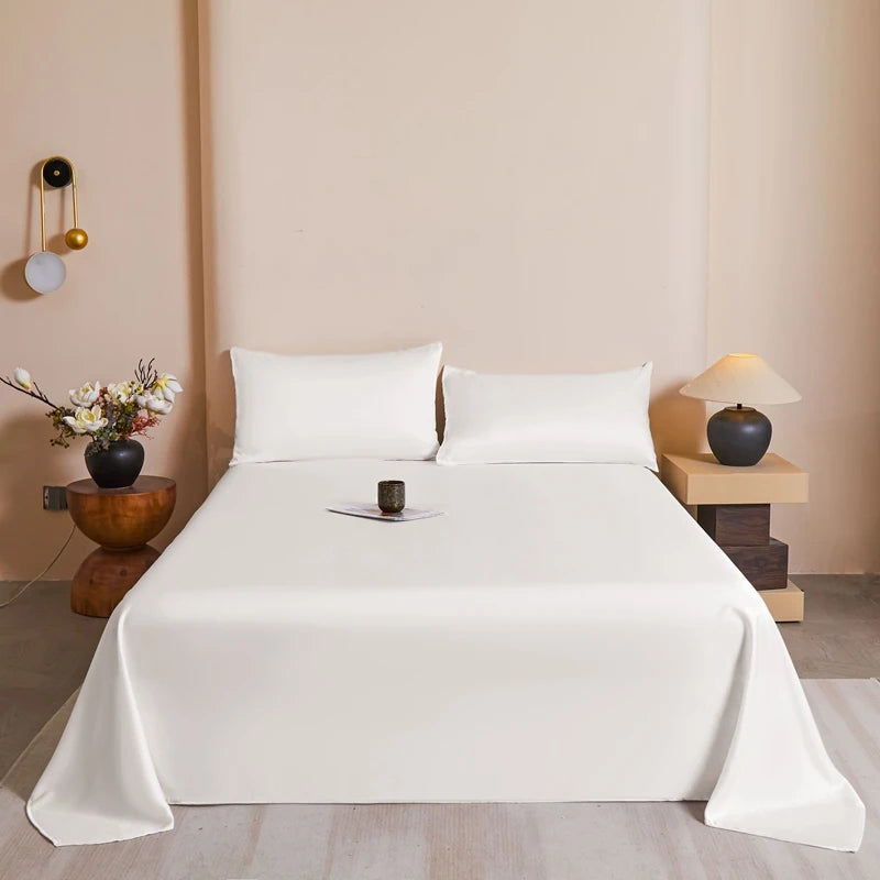 4-Piece Silky Eucalyptus Lyocell Sheet Set | Cooling, Breathable & Skin-Friendly Bedding