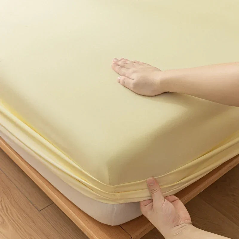 Premium 100% Polyester Microfiber Fitted Sheet | Ultra Soft, Durable & Easy Care Bedding