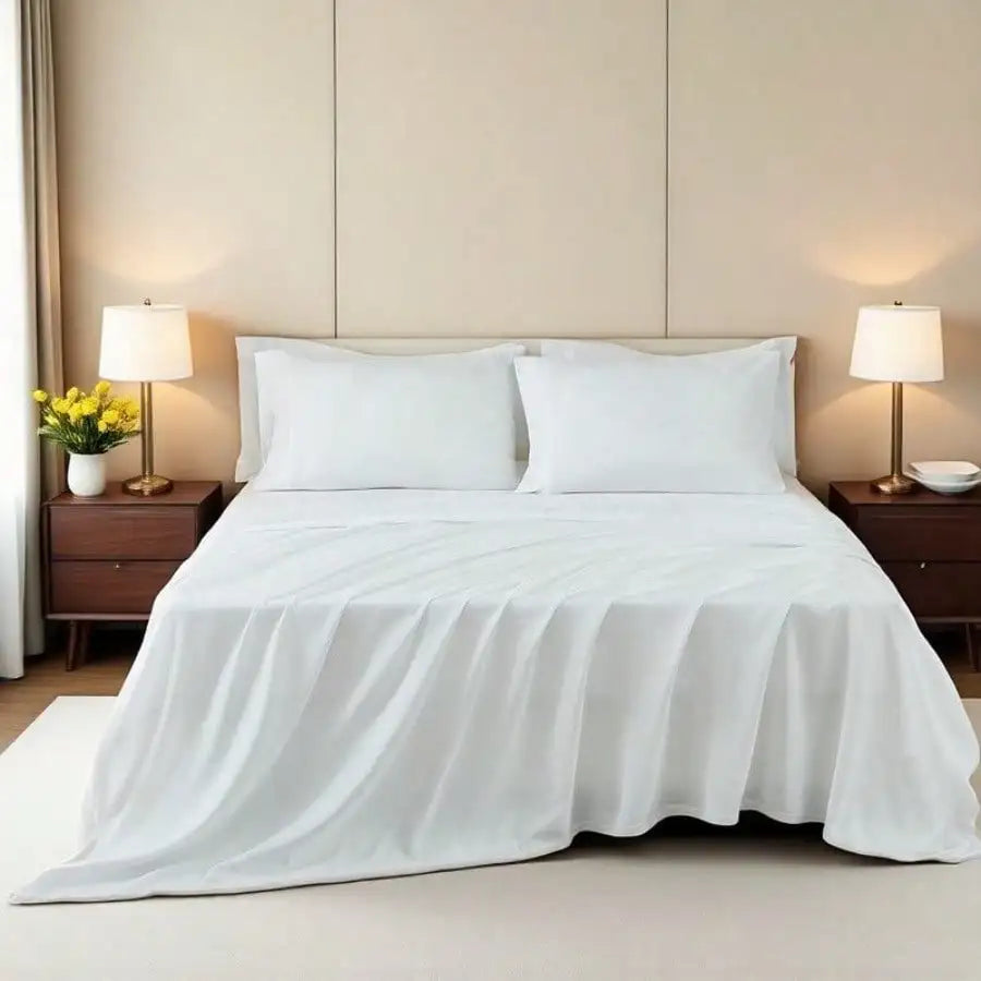 6-Piece Queen Sheet Set – Ultra-Soft, Wrinkle-Free Microfiber with Deep Pockets
