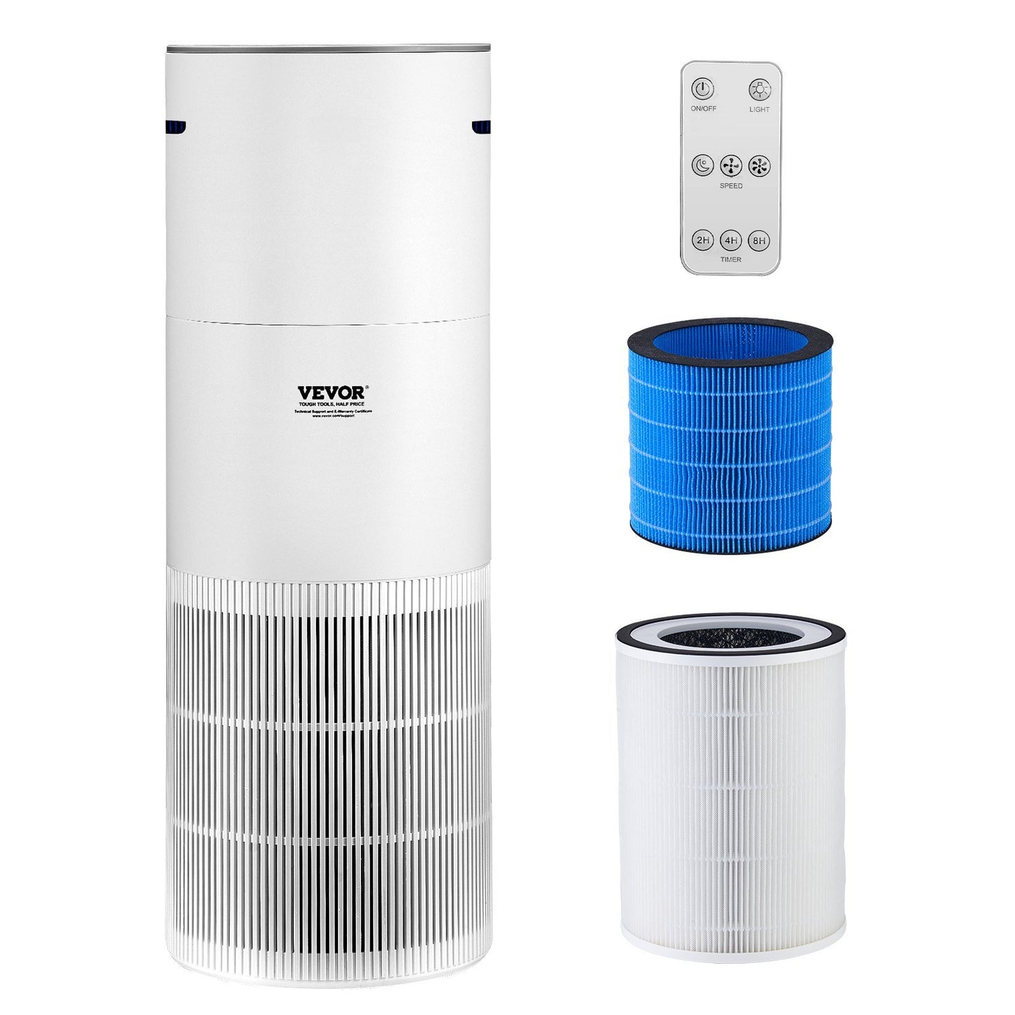 Air Purifier 1090 ft² True HEPA 11 Filter 3-Stage Air Cleaner for Home Large Room